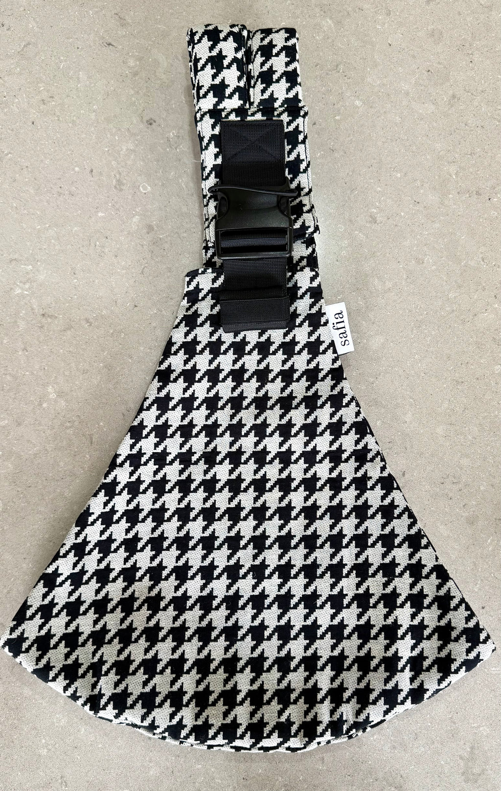 Toddler Sling - Black and White Houndstooth